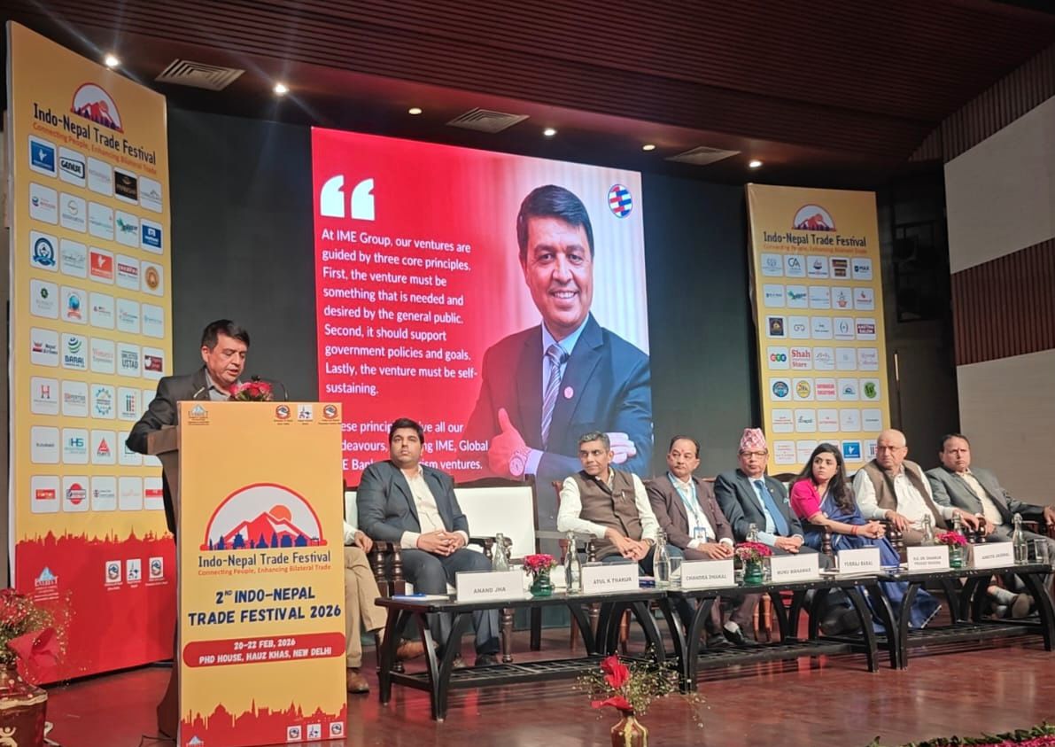 नेपाल–भारत आर्थिक सहकार्यलाई परिणाममुखी बनाउन ढकालको आह्वान