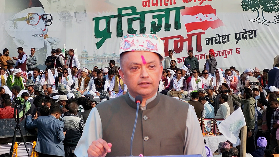 प्रश्न गर्दा राज्यको गोलीबाट मारिनुपर्ने अवस्थाको अन्त्य गर्छौ: सभापति थापा