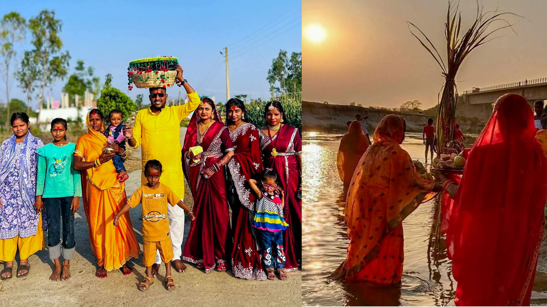 रौतहटसहित मधेशमा चैती छठको समापन : उदाउँदो सूर्यलाई अघ्र्य दिँदै विसर्जन