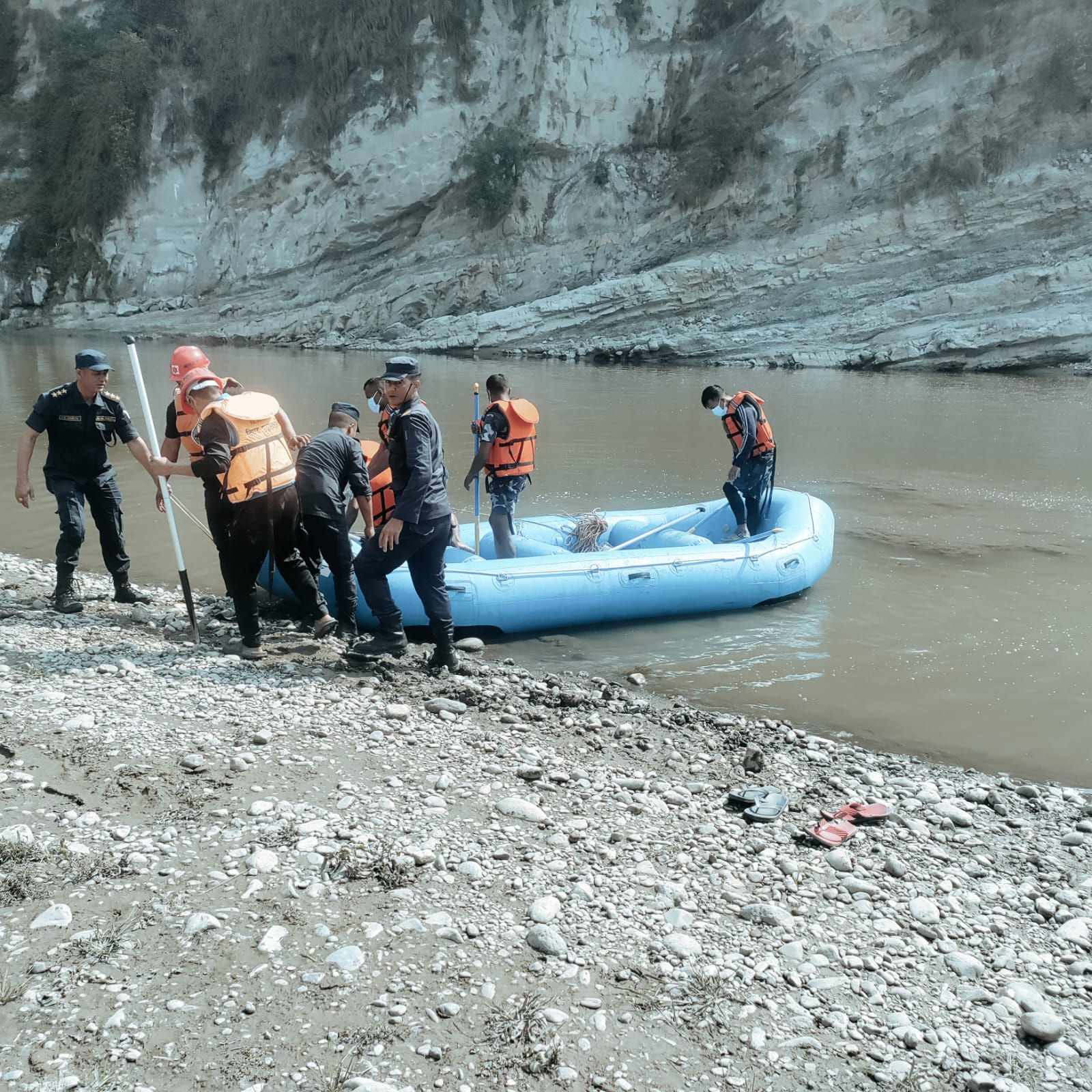 बागमती नदीमा बेपत्ता भएका स्याङतानको शव तीन दिनपछि फेला