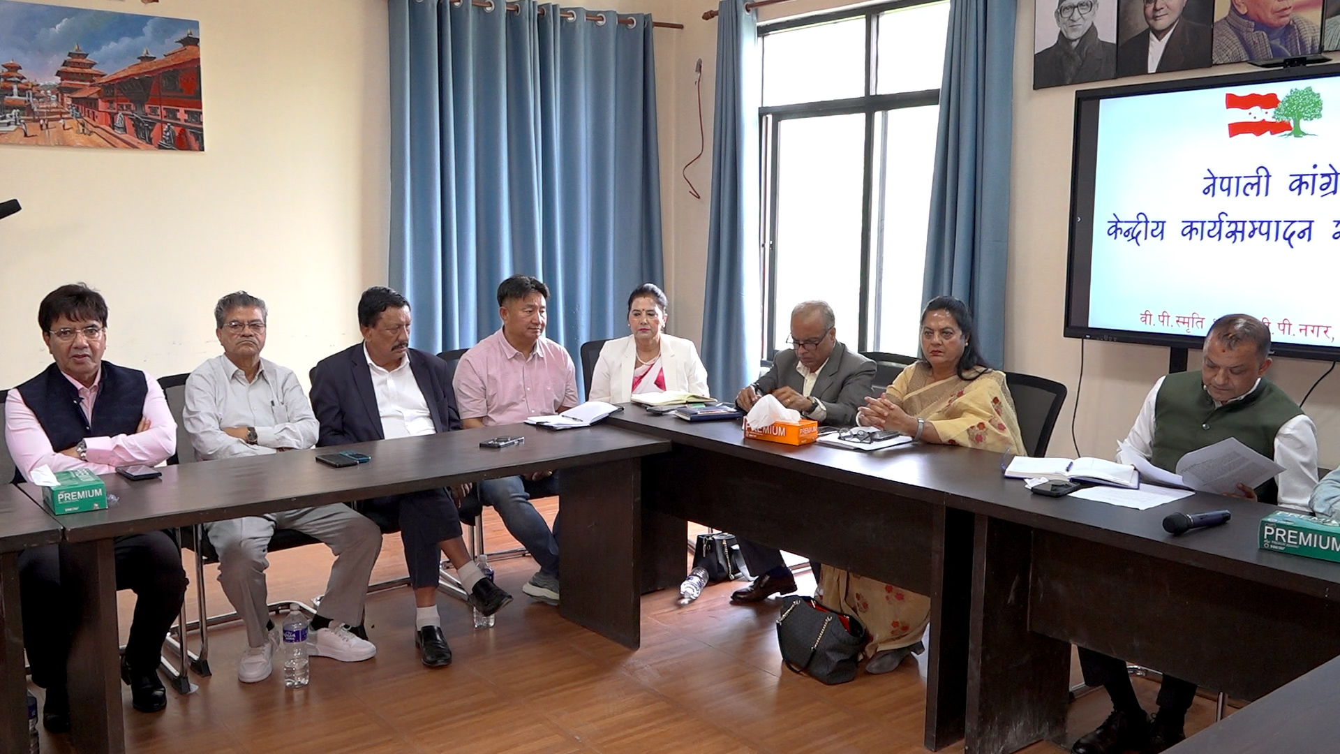 कांग्रेस कार्यसम्पादन समितिको बैठक जारी, अभिव्यक्ति स्वतन्त्रता र संगठन सुदृढीकरण मुख्य एजेन्डा