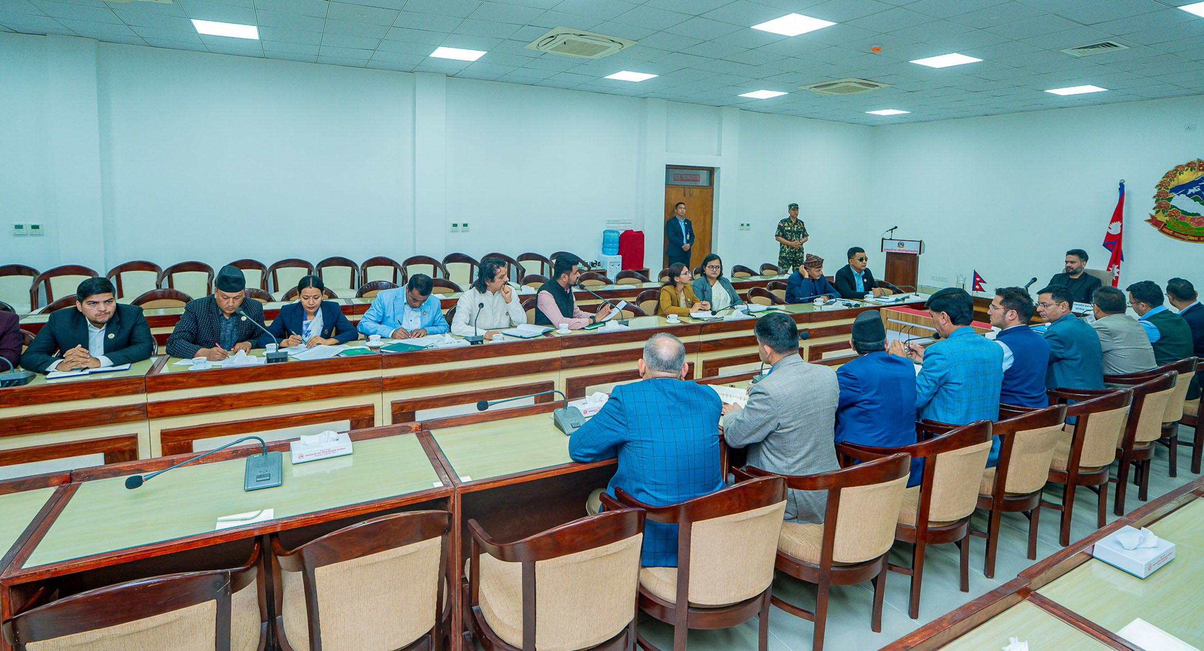 बाग्मतीका सांसदहरुसँग प्रधानमन्त्री बालेन्द्र शाह(तस्विरहरु)