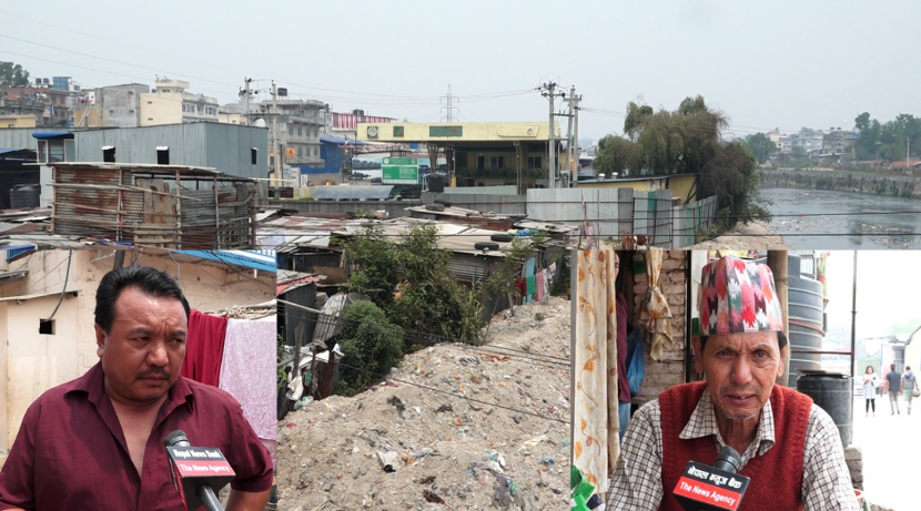 ‘हामी कहाँ जाने ?’ नदी किनारका सुकुम्बासीको सरकारसँग प्रश्न