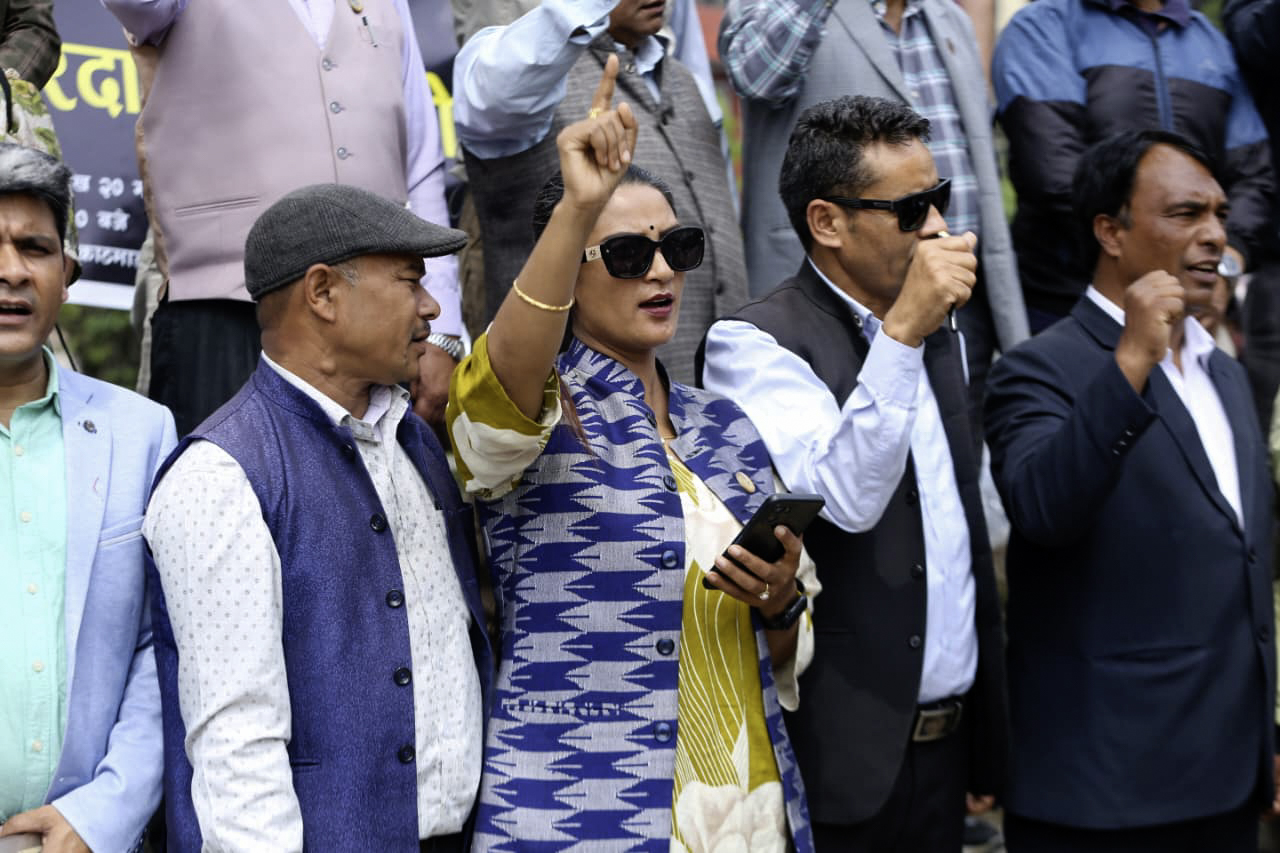 माइतीघरमा दलितमाथिको विभेद, हिंसा र सुकुम्बासी उठिबासविरुद्ध प्रदर्शन (तस्विरहरू)
