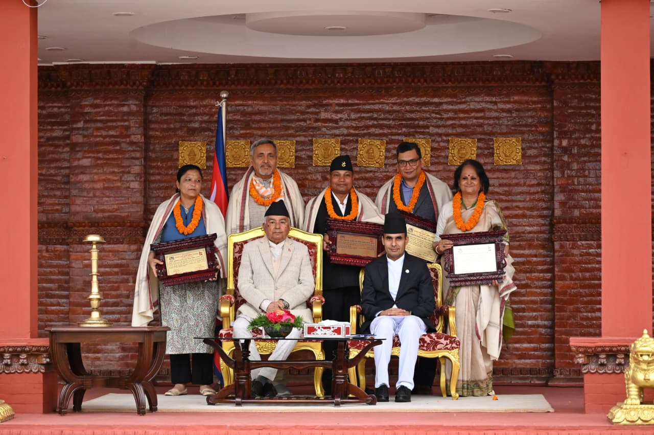 समाचार लेखेकै आधारमा पत्रकार असुरक्षित हुनुपर्ने अवस्थाको अन्त्य हुनुपर्छ : राष्ट्रपति