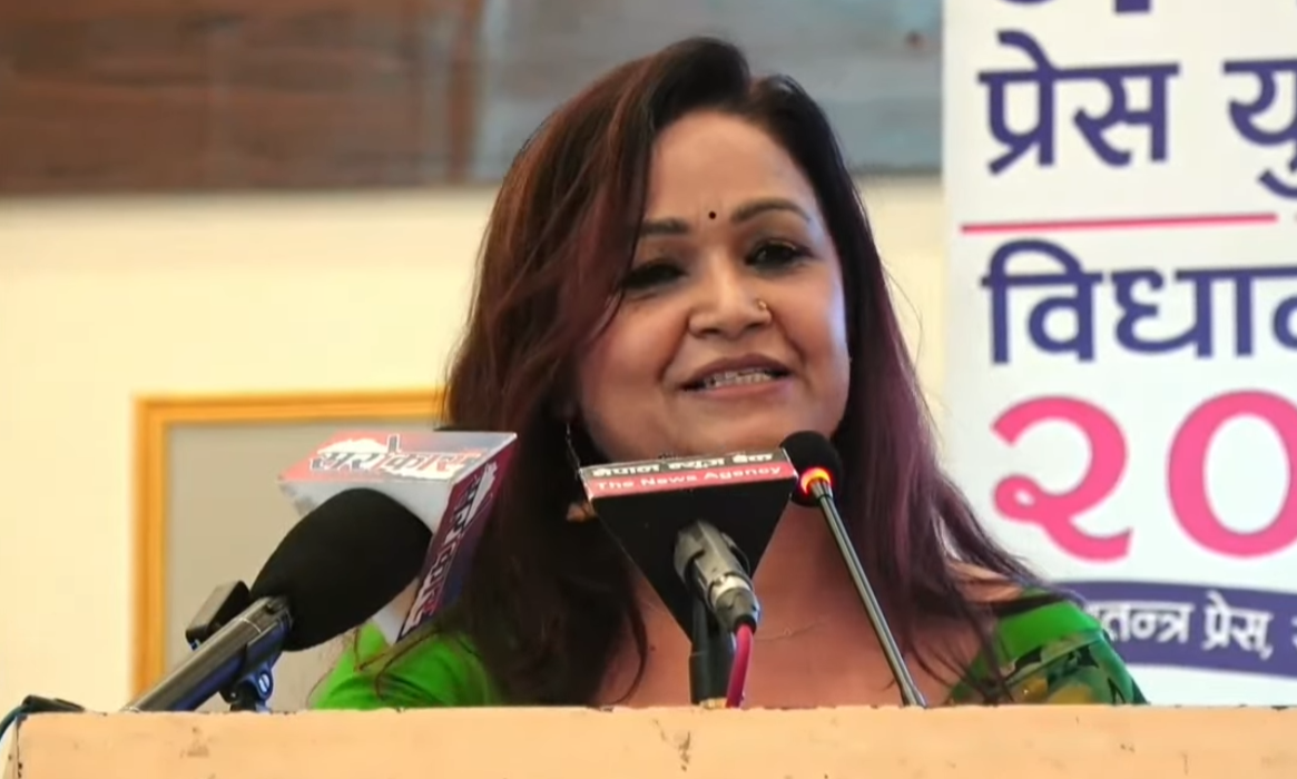 अहिलेको संविधानले सुनिश्चित गरेको प्रेस तथा अभिव्यक्ति स्वतन्त्रता कुण्ठित हुने खतरा बढेको छ : अध्यक्ष शर्मा
