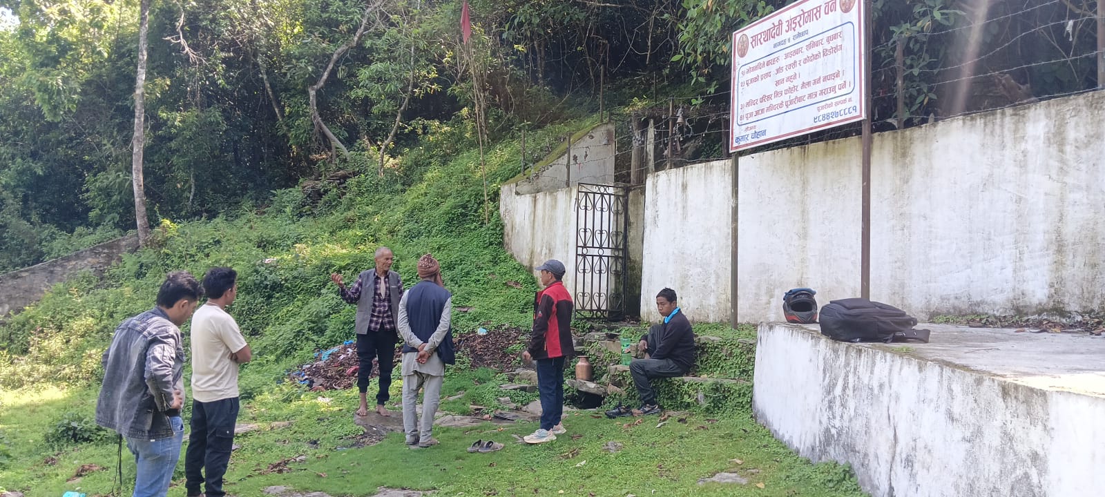 प्रचार नहुँदा ओझेलमा ऐरम्बास शारदादेवी