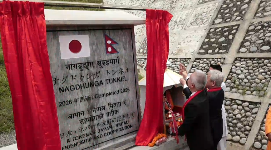 नागढुंगा सुरुङमार्ग खुल्यो, यात्रा समय घट्ने
