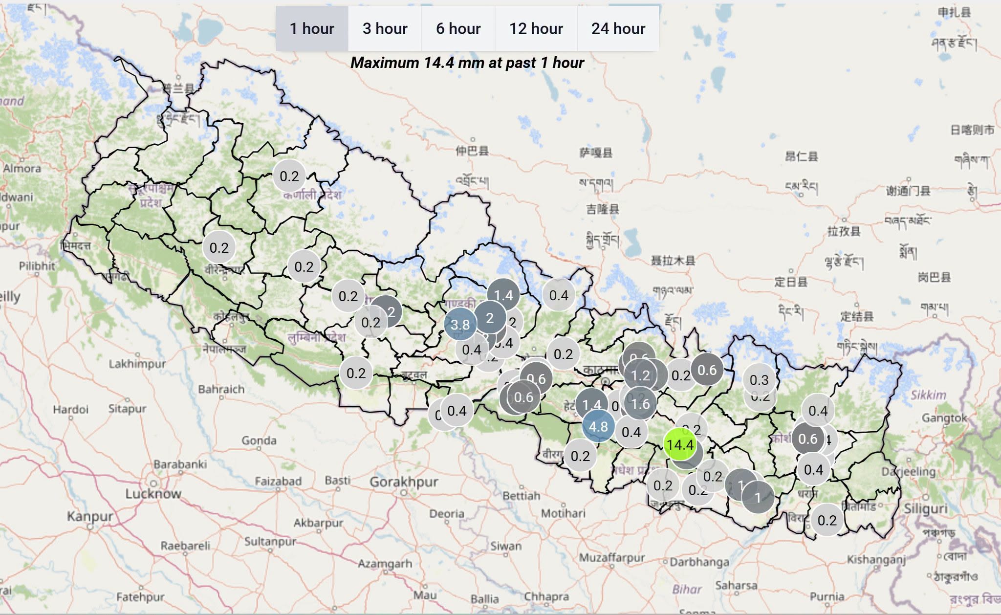 नेपालभर मनसुनी वायुको प्रभाव