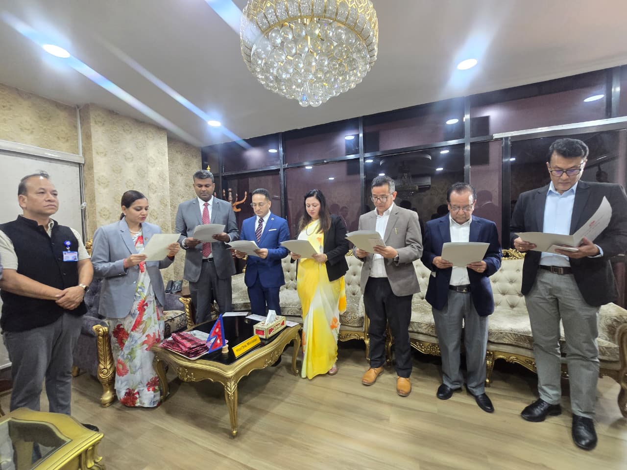 नवनियुक्त उपकुलपतिद्वारा शपथ ग्रहण