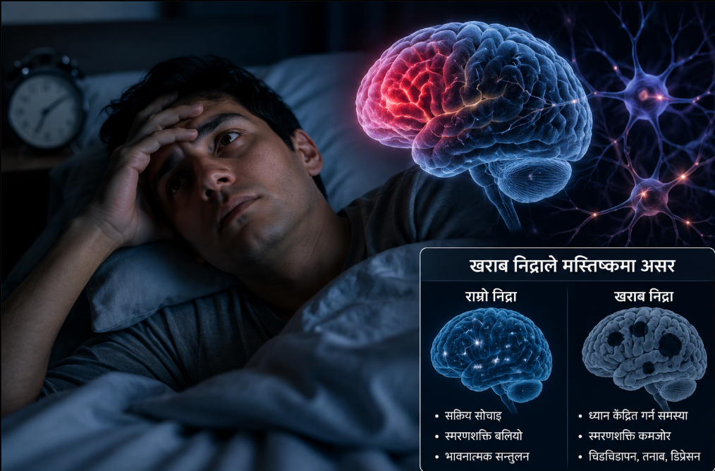 खराब निद्राको असर किन फरक हुन्छ?