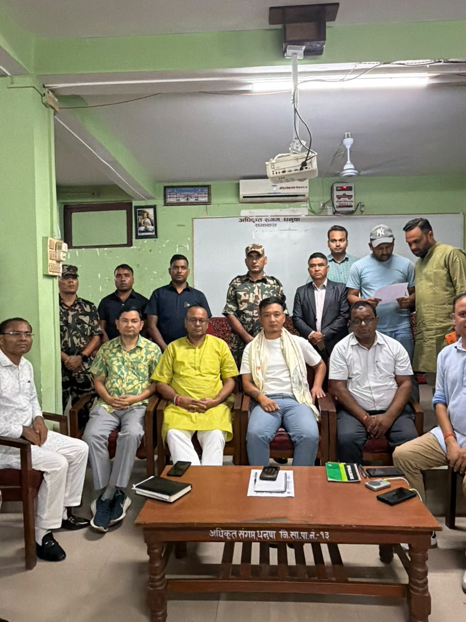 जनकपुर विवादबारे तीन तहबीच संवाद