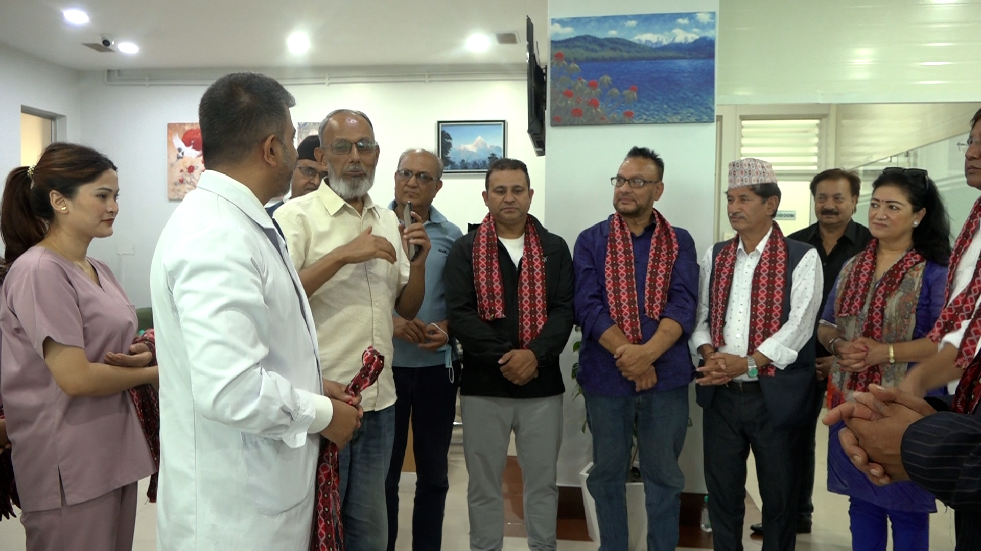 ज्येष्ठ कलाकारका लागि स्वास्थ्य शिविर