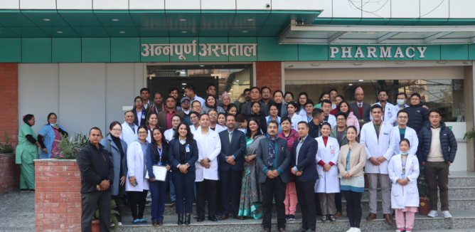 Annapurna Neuro Hospital Provides NPR 3 Million for Flood Relief and Rescue Efforts